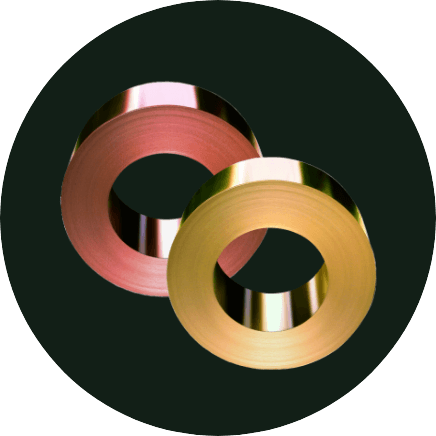 銅板条・黄銅板条