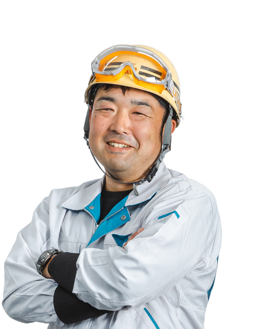 機械の改造後にしっかり性能が発揮されるのが仕事の中での喜びです。