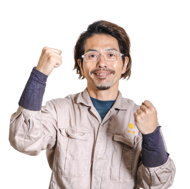 メンバーが安全に作業できるような環境づくりがリーダーの務め。